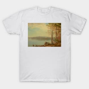 Landscape by Albert Bierstadt T-Shirt